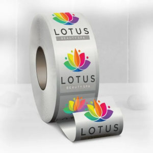 Clear Roll Labels