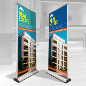 Deluxe Double-Sided Retractable Banner Stand