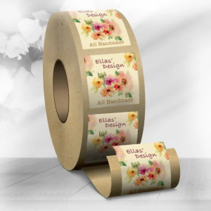 Eggshell Roll Labels