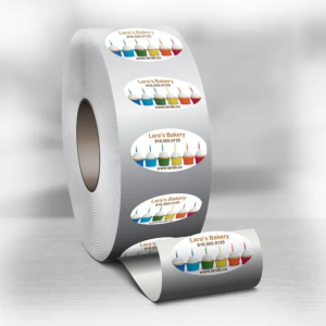 White Roll Labels