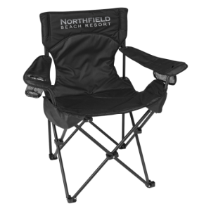 Deluxe Padded Folding Chair w/ Carrying Bag